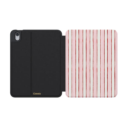 Pretty in Pastel | Blush Stripes iPad Case