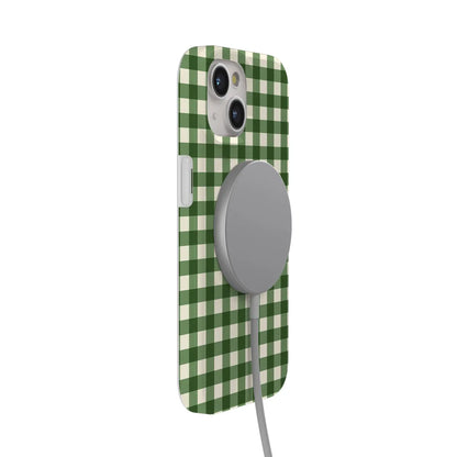 Checked Twice | Green Plaid Case