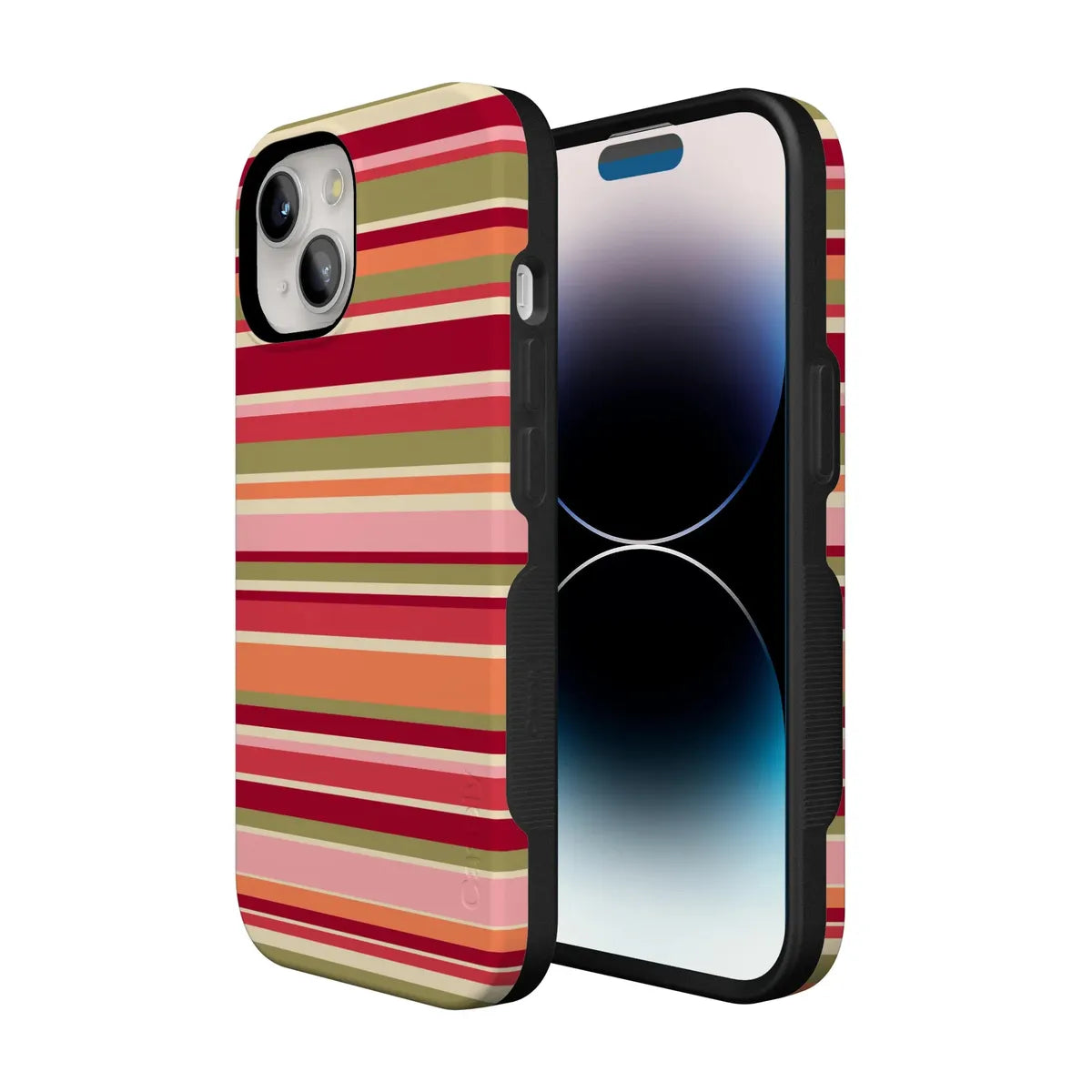 Citrus Stripes | Poolside Print Case