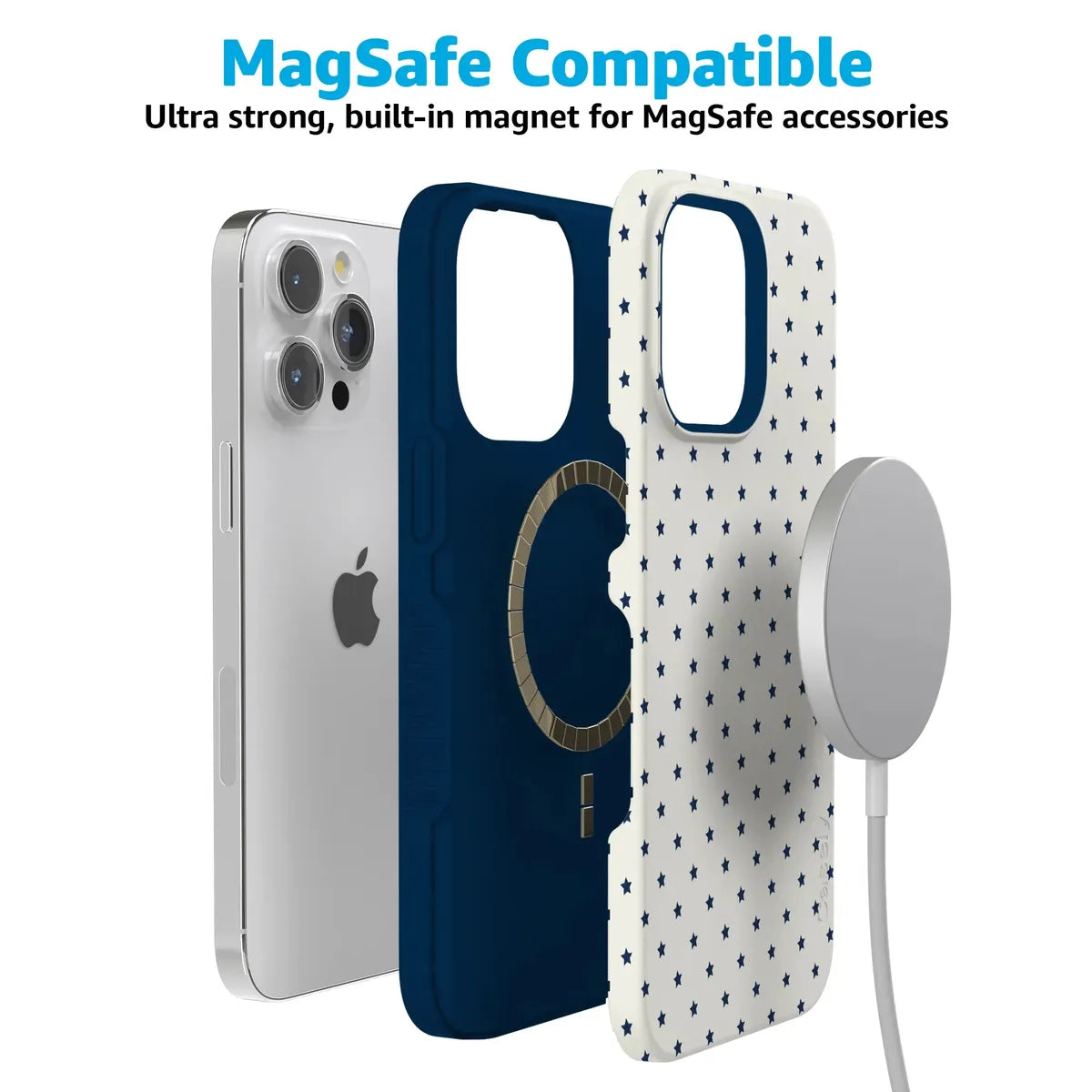 Tiny Stars | Blue & White Case