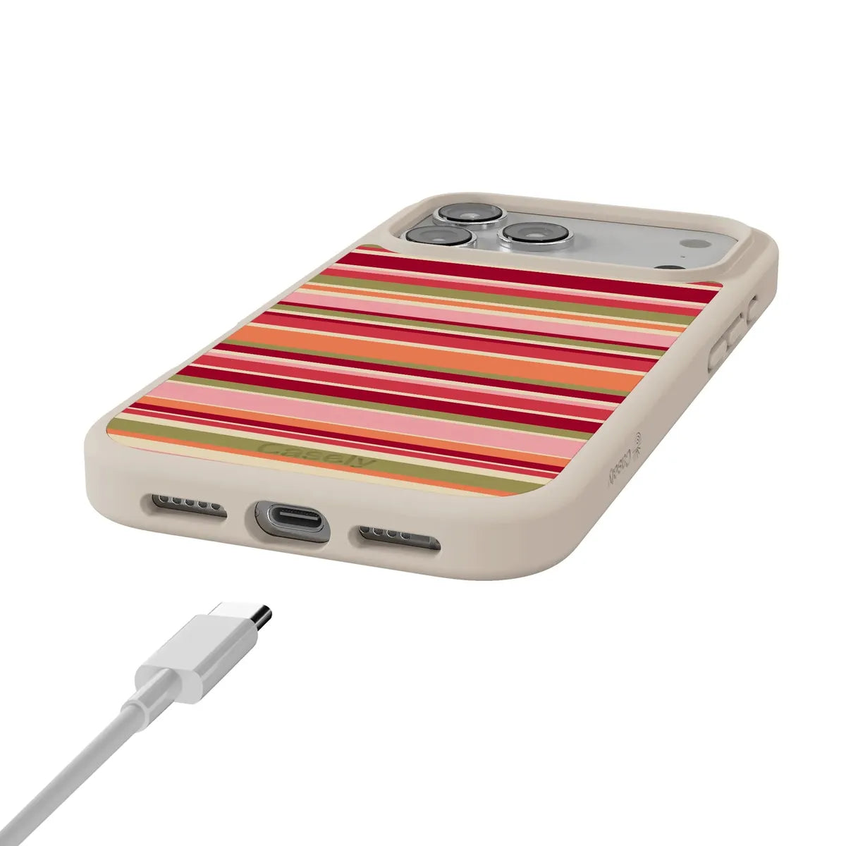 Citrus Stripes | Poolside Print Case