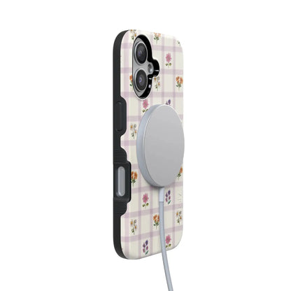 Meadow Check | Floral Gingham Case