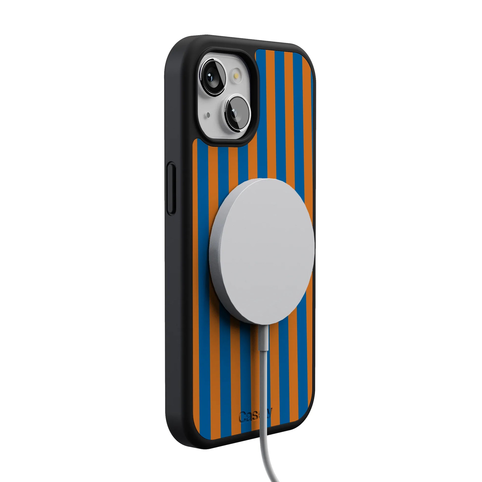 Go New York | Blue & Orange Stripes Case