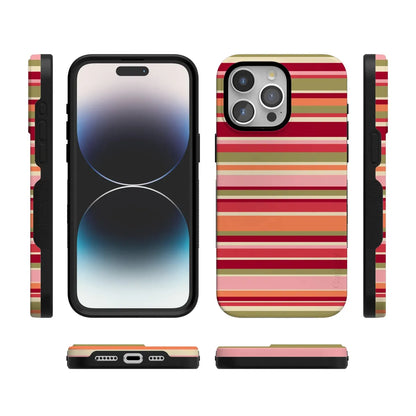 Citrus Stripes | Poolside Print Case