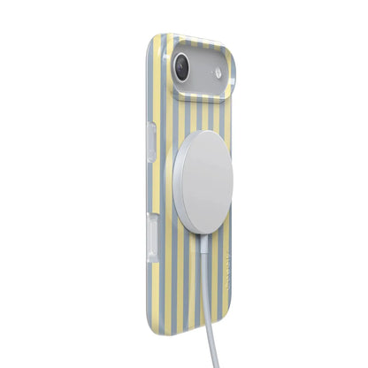 Coastline Stripes | Blue & Yellow Case