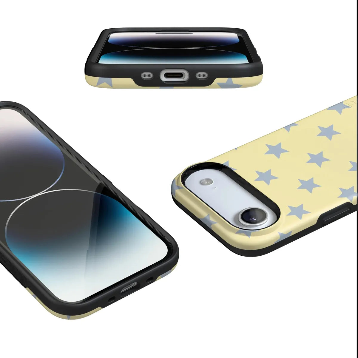 Shine Bright | Butter Yellow Stars Case
