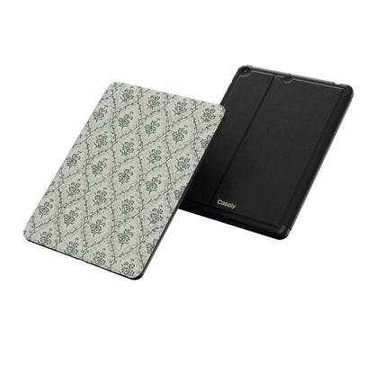 Sage Tapestry | Floral Vines iPad Case