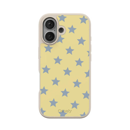 Shine Bright | Butter Yellow Stars Case - iPhone 16