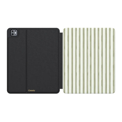 Linen Stripe | The Boyfriend Collection iPad Case