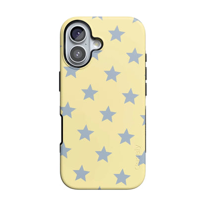 Shine Bright | Butter Yellow Stars Case - iPhone 16