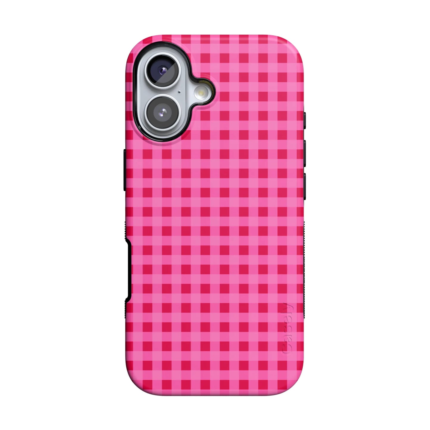 Sweet Jam | Hot Pink Gingham Case - iPhone 16