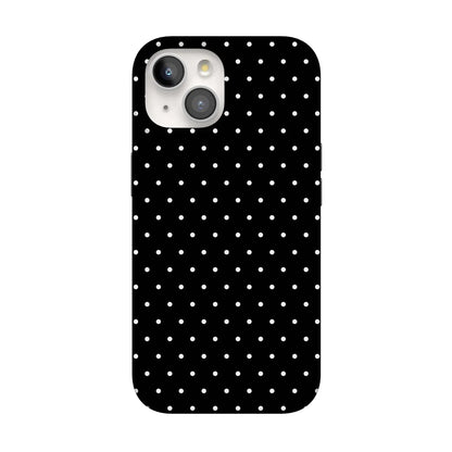 On the Dot | White Polka Dot Case