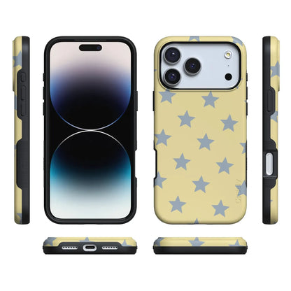 Shine Bright | Butter Yellow Stars Case