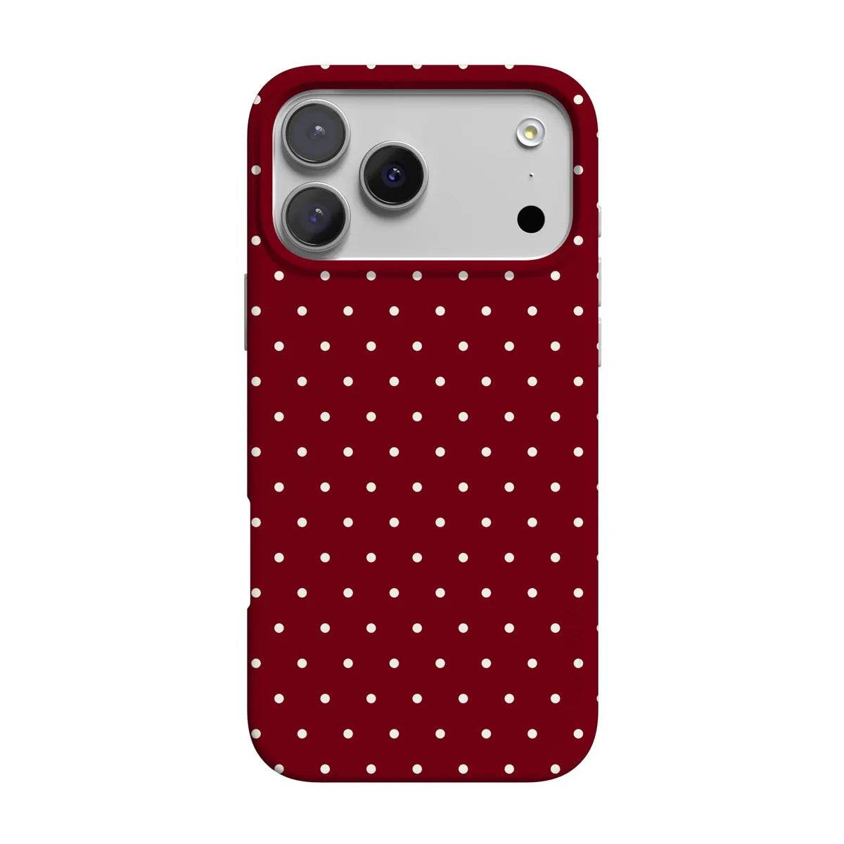 On the Dot | Maroon Polka Dot Case