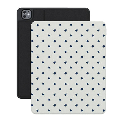 Tiny Stars | Blue & White iPad Case