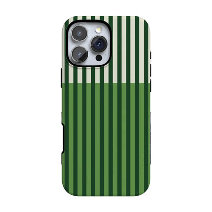 Fairway Stripes | Clubhouse Case - iPhone 16 Pro