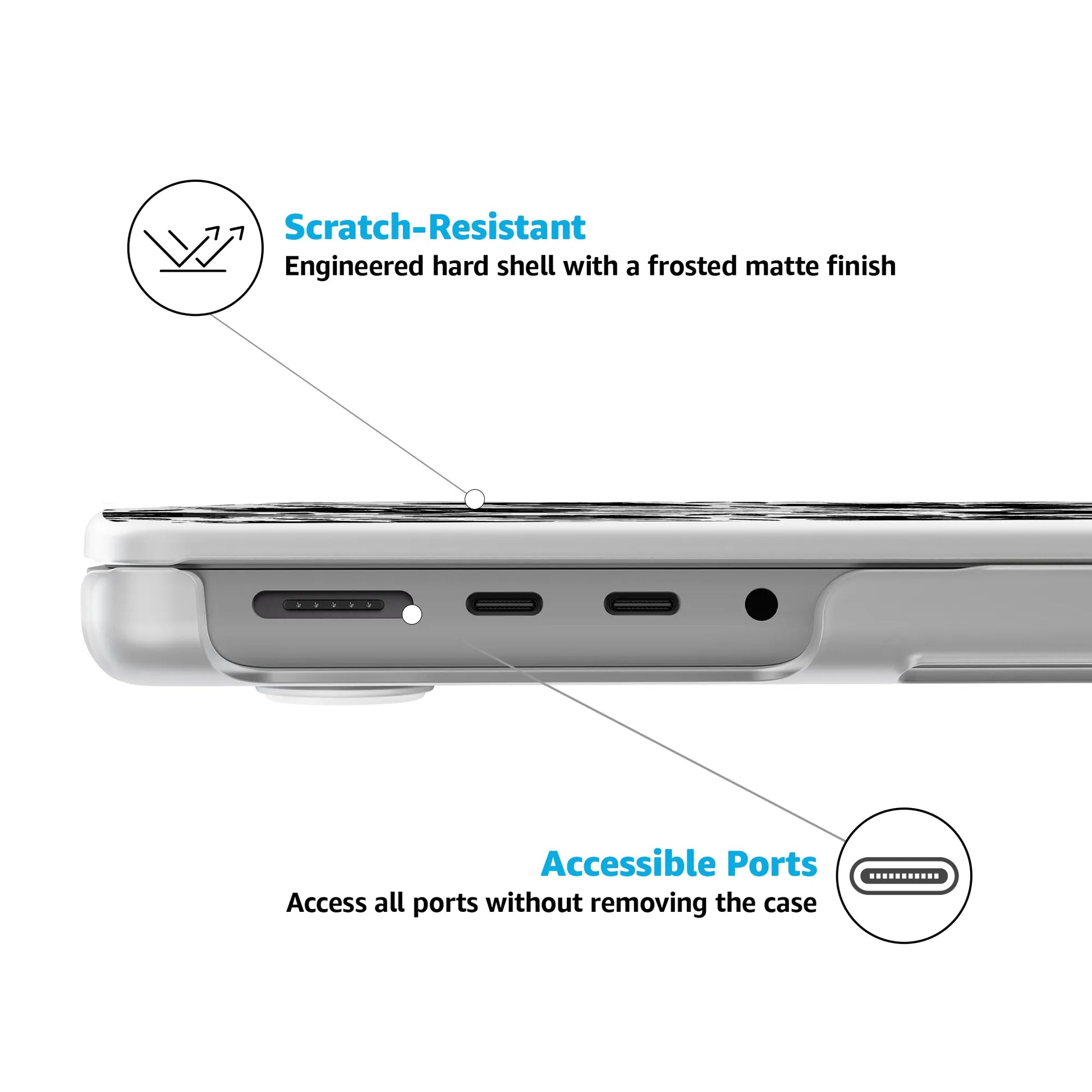 Dark Fantasy | Contrast Floral Laptop Shell