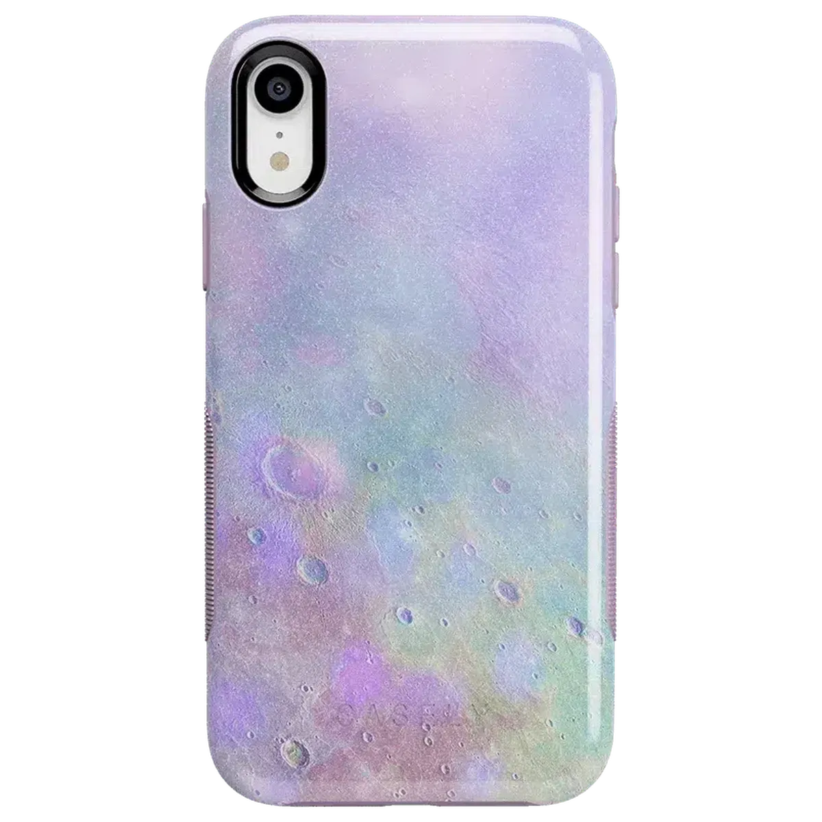 Over the Moon | Pastel Marble Moon Case iPhone Case get.casely Bold iPhone XR