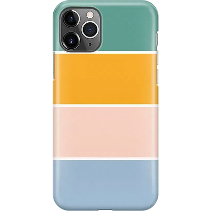 Paint The Town | Colorblock Stripes Case iPhone Case get.casely Classic iPhone 11 Pro Max