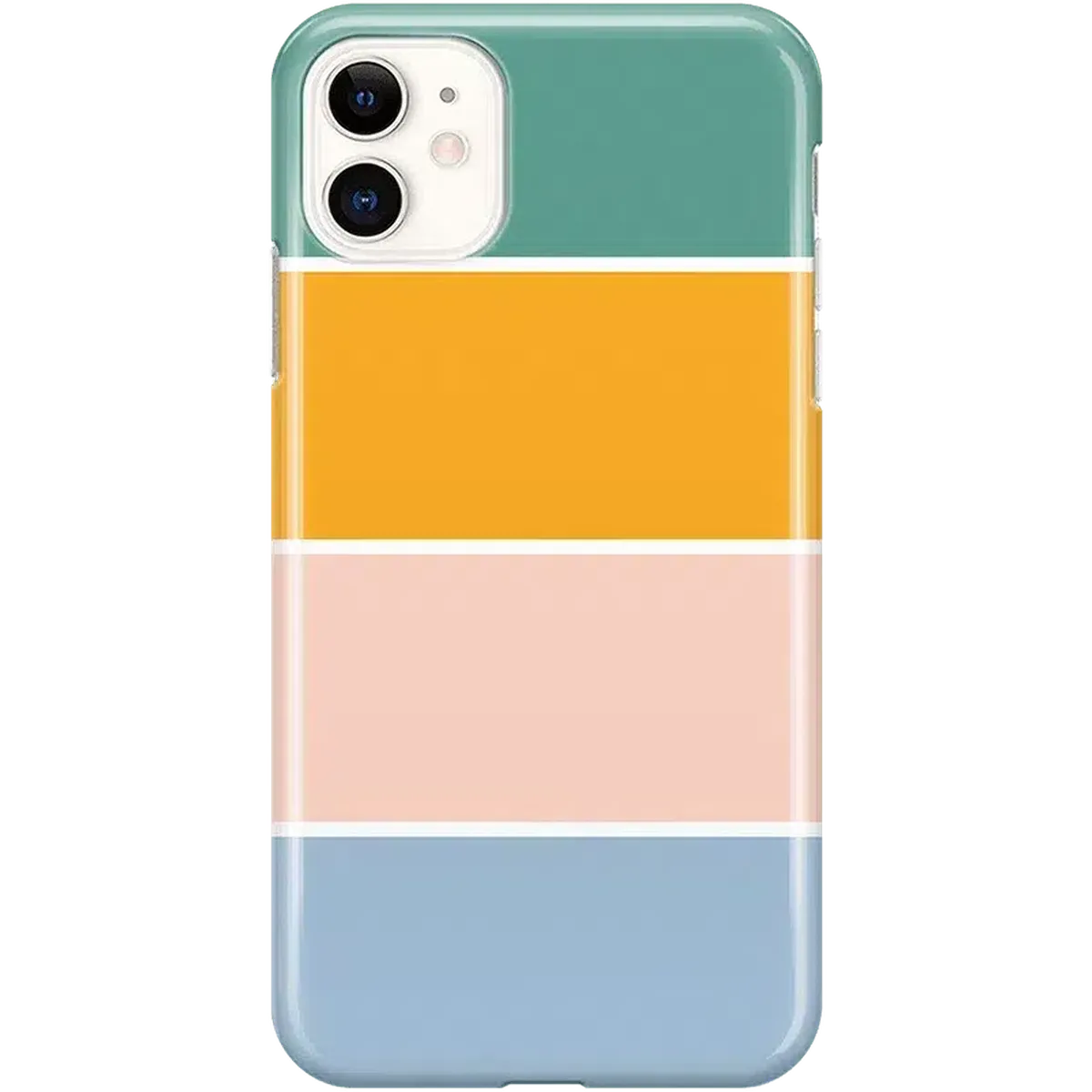 Paint The Town | Colorblock Stripes Case iPhone Case get.casely Classic iPhone 11