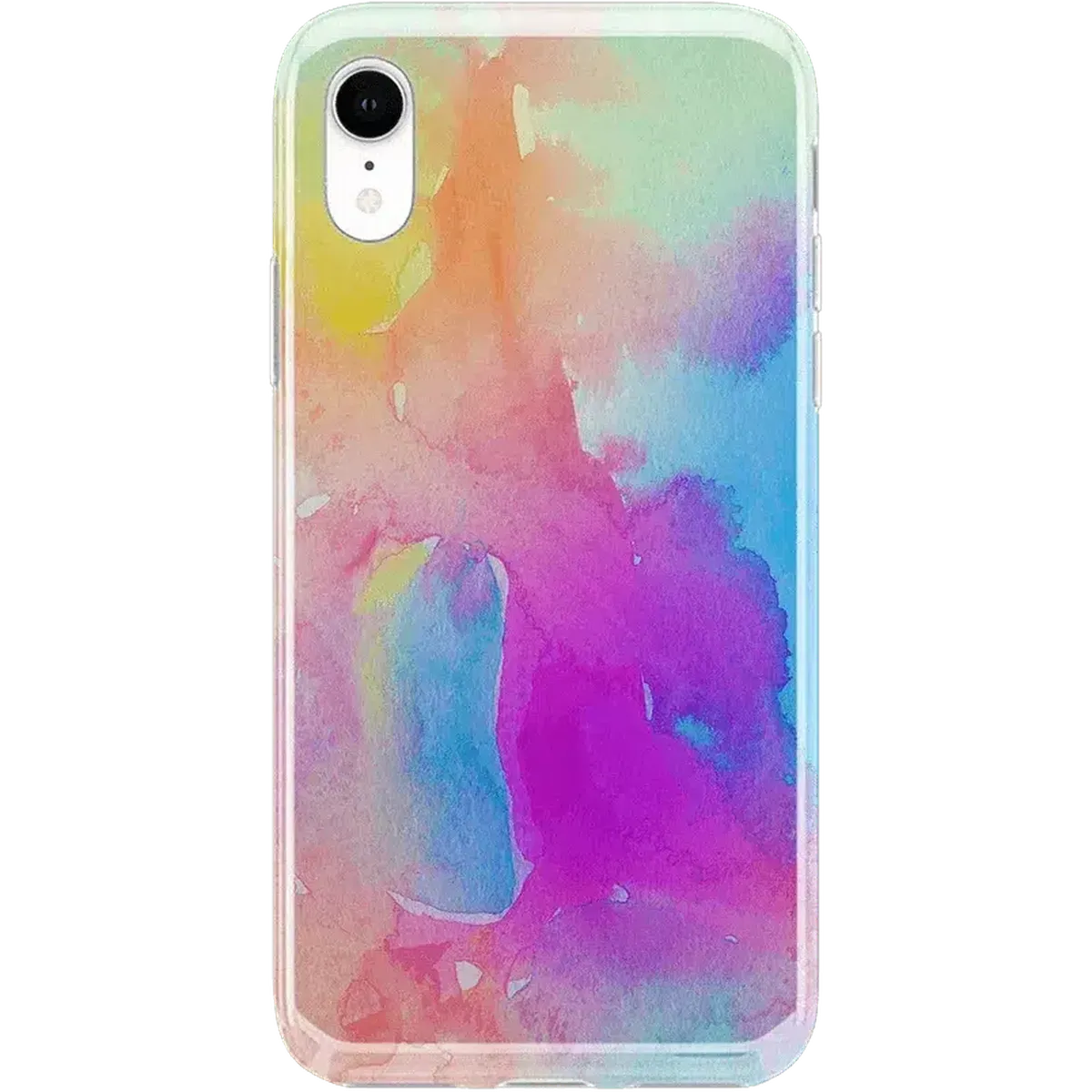Painting in Pastels | Rainbow Watercolor Case iPhone Case get.casely Classic iPhone XR