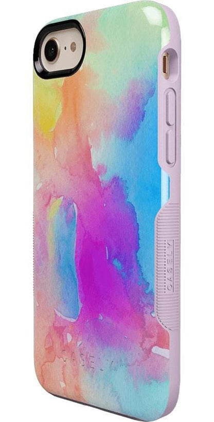 Painting in Pastels | Rainbow Watercolor Case iPhone Case get.casely