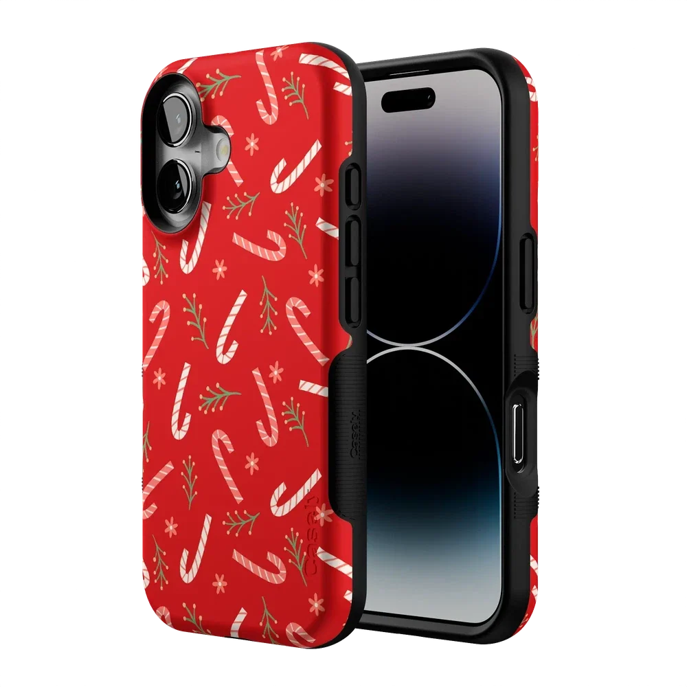 Peppermint Kiss | Candy Cane Case Phone Case Casetry
