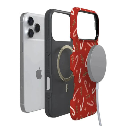 Peppermint Kiss | Candy Cane Case Phone Case Casetry