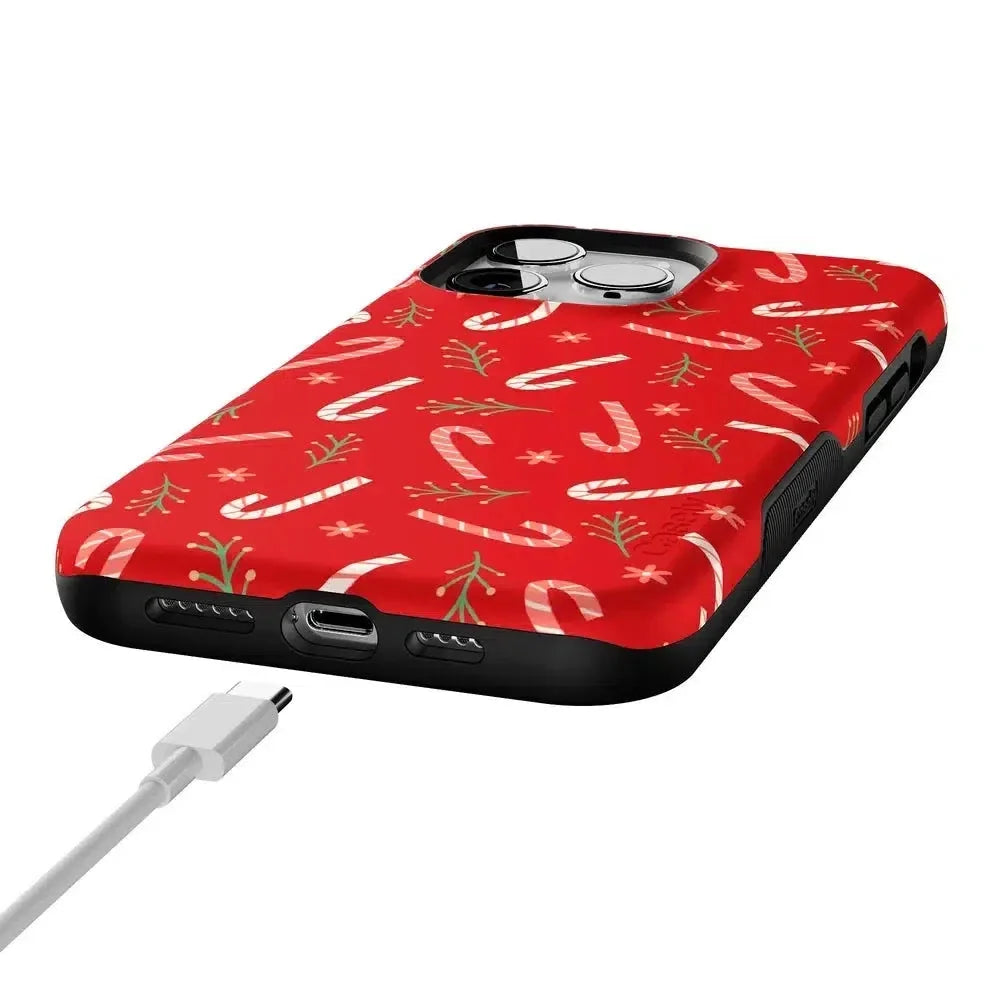 Peppermint Kiss | Candy Cane Case Phone Case Casetry