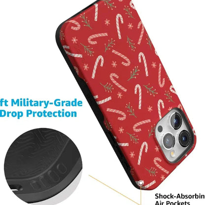 Peppermint Kiss | Candy Cane Case Phone Case Casetry