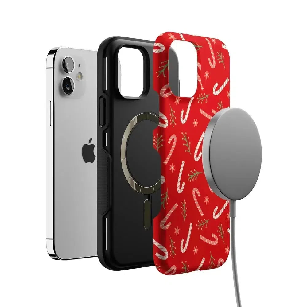 Peppermint Kiss | Candy Cane Case Phone Case Casetry