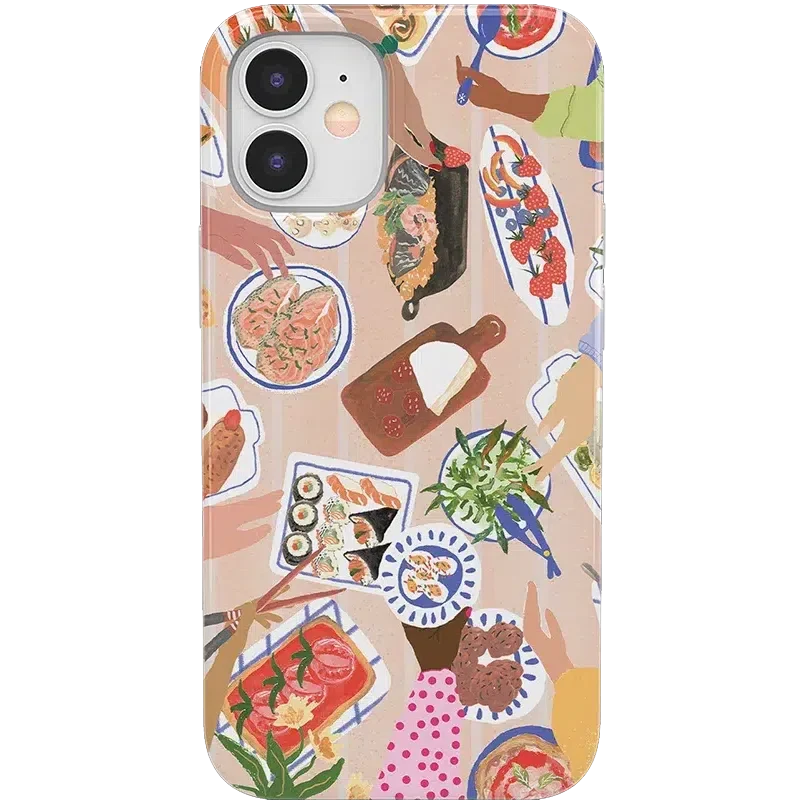 Picnic Party | Painted Collage Case iPhone Case get.casely Classic iPhone 12