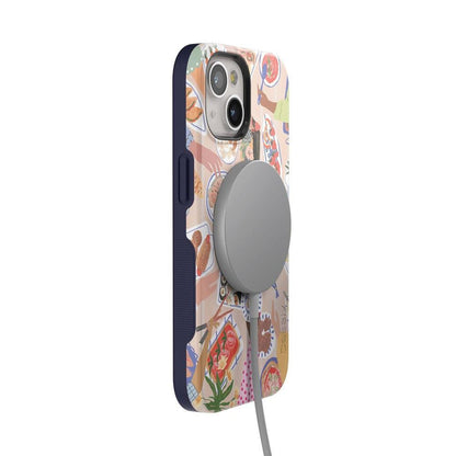 Picnic Party | Painted Collage Case iPhone Case get.casely