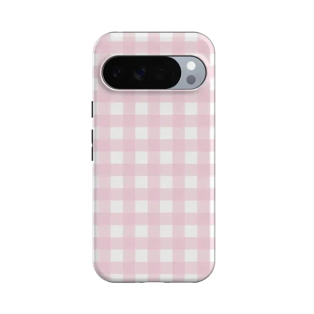 Pink Plaid | Sunday Best Case Phone Case get.casely Essential + MagSafe® Google Pixel 10 Pro XL