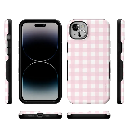 Pink Plaid | Sunday Best Case Phone Case get.casely