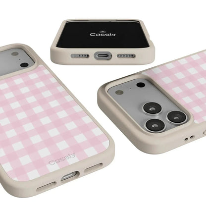 Pink Plaid | Sunday Best Case Phone Case get.casely