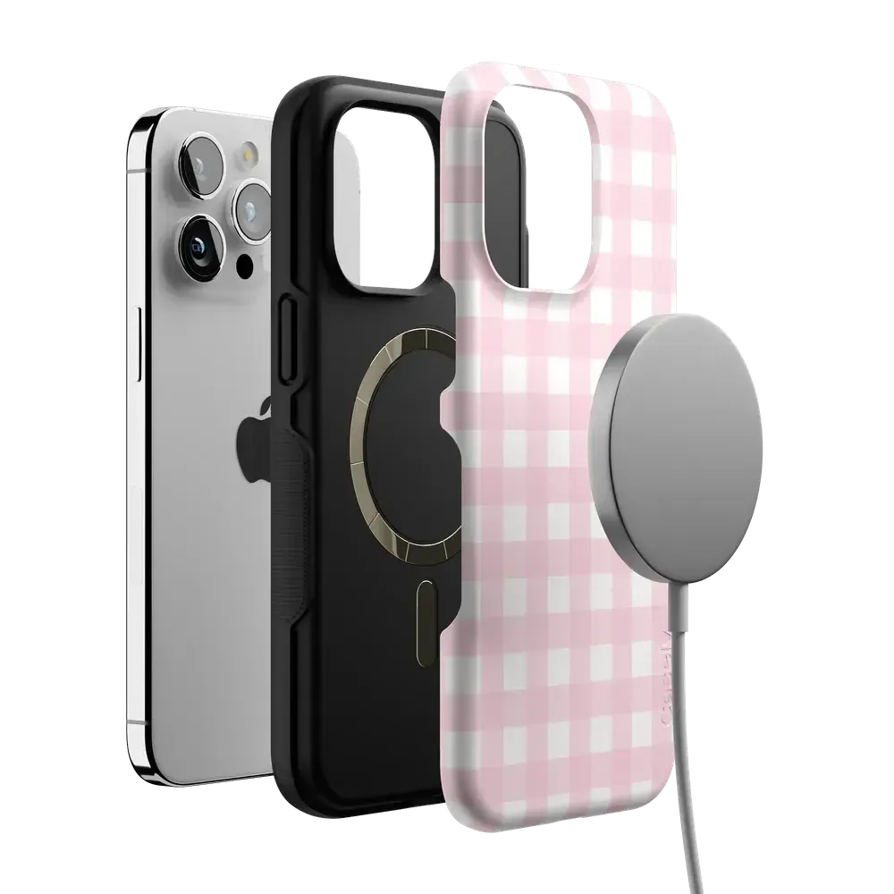 Pink Plaid | Sunday Best Case Phone Case get.casely
