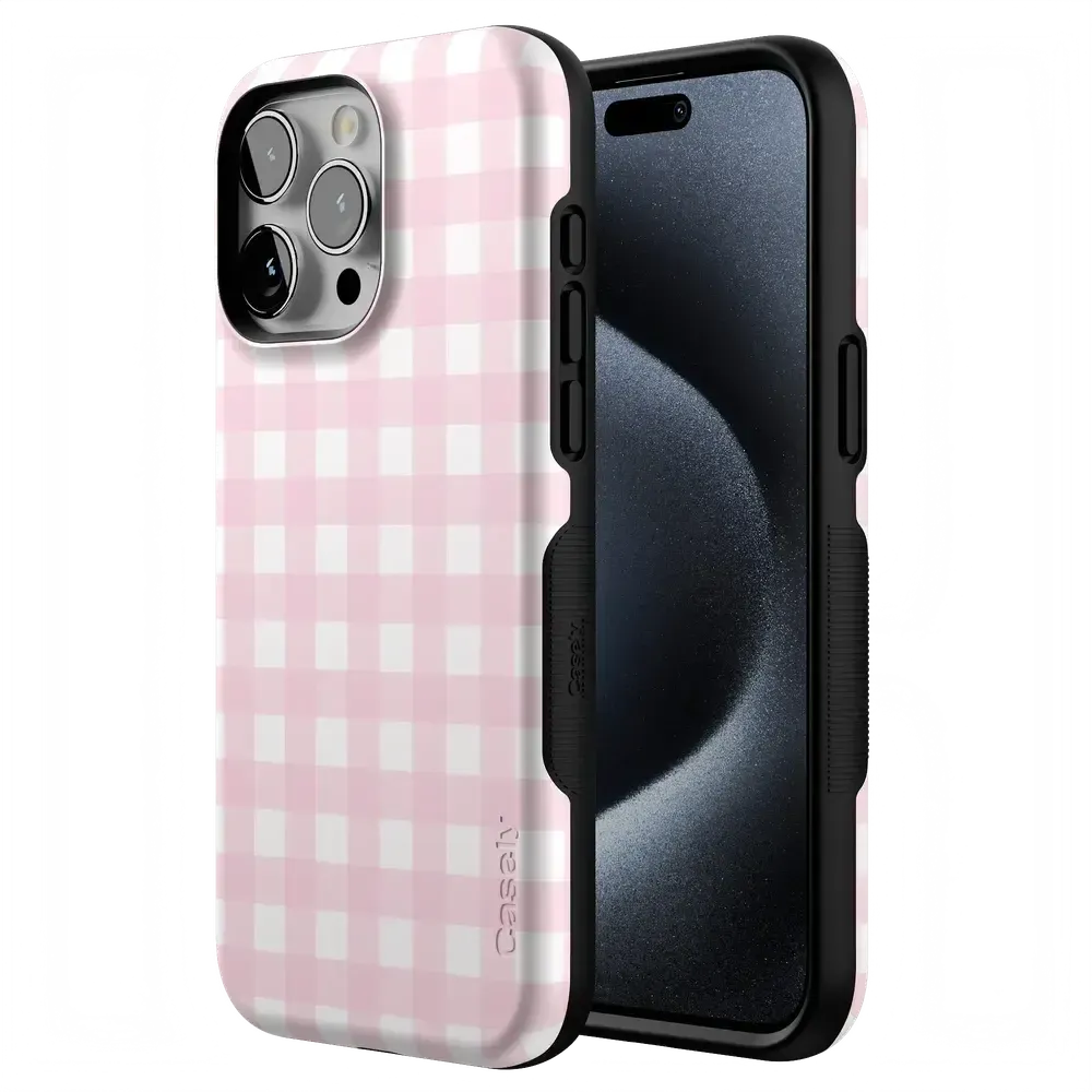 Pink Plaid | Sunday Best Case Phone Case get.casely
