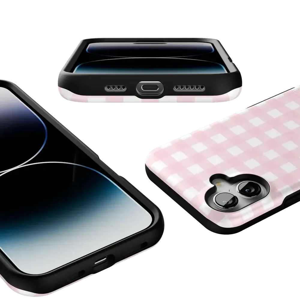 Pink Plaid | Sunday Best Case Phone Case get.casely