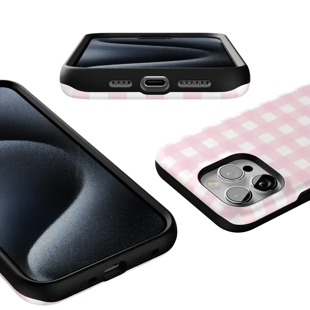 Pink Plaid | Sunday Best Case Phone Case get.casely