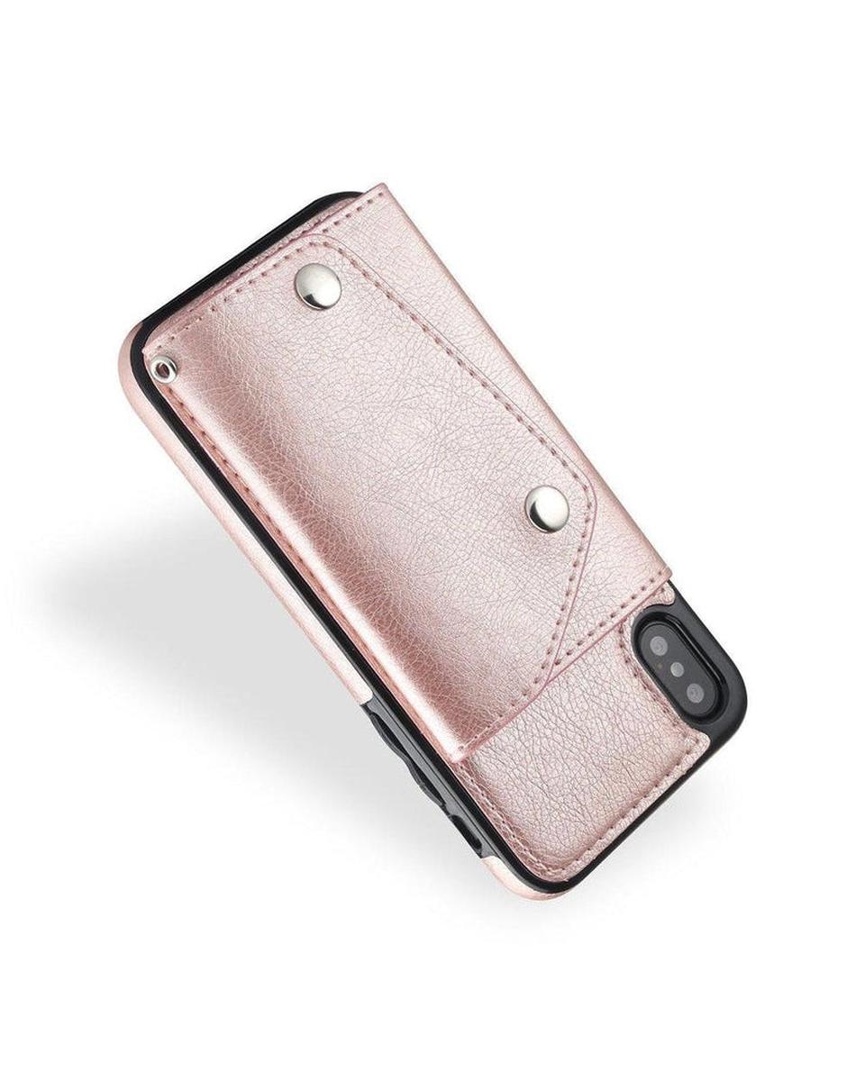 Pink Vegan Leather | Wallet Case iPhone Case get.casely