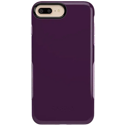 Plum Purple on Light Purple | Ultra-Protective Bold Case iPhone Case get.casely Bold iPhone 6/7/8 Plus
