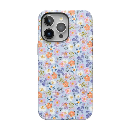 Poppy Meadows | Pastel Floral Case iPhone Case get.casely Bold + MagSafe® iPhone 15 Pro Max
