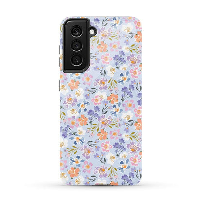 Poppy Meadows | Pastel Floral Case iPhone Case get.casely Essential Galaxy S21