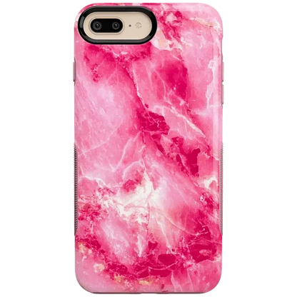 Pretty in Pink | Hot Pink Marble Case iPhone Case get.casely Bold iPhone 6/7/8 Plus