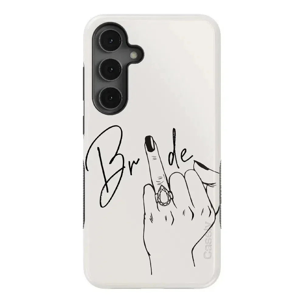 Put a Ring on It | Bridal Case Phone Case Casetry Bold Flex + MagSafe® Galaxy S25 Plus