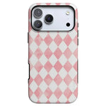 Queen of Diamonds | Pink Watercolor Case Phone Case Casetry Bold Flex + MagSafe® iPhone 17 Pro Max