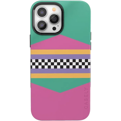 Rad Dad | 80's Colorblock Case iPhone Case get.casely Bold + MagSafe® iPhone 13 Pro Max