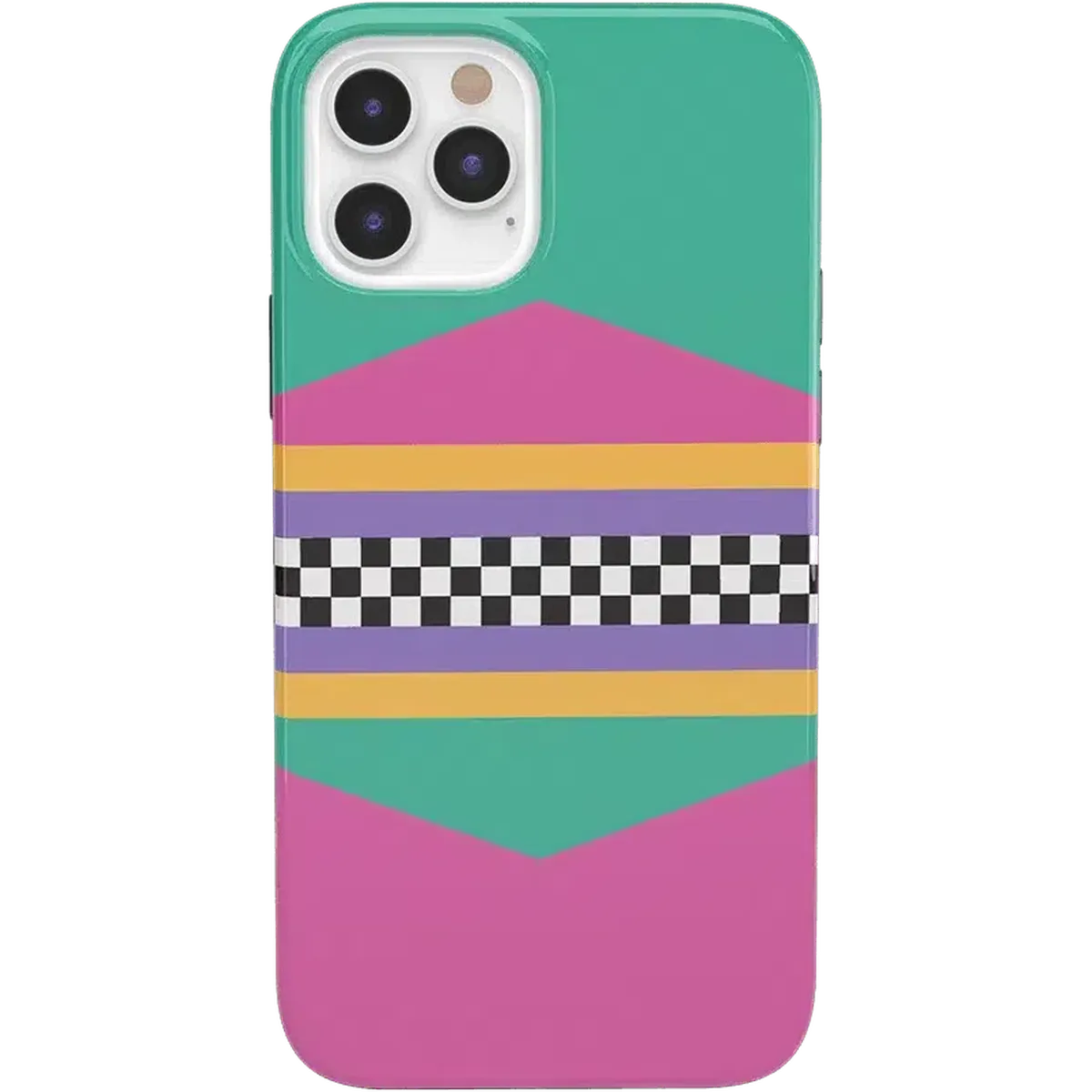 Rad Dad | 80's Colorblock Case iPhone Case get.casely Classic iPhone 12 Pro Max