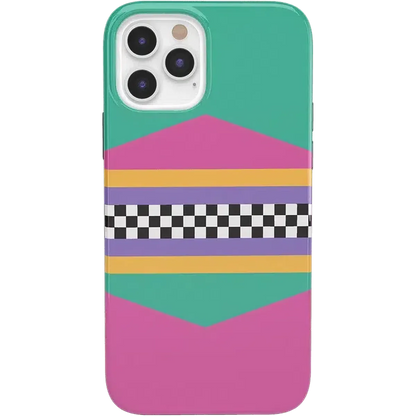 Rad Dad | 80's Colorblock Case iPhone Case get.casely Classic iPhone 12 Pro Max
